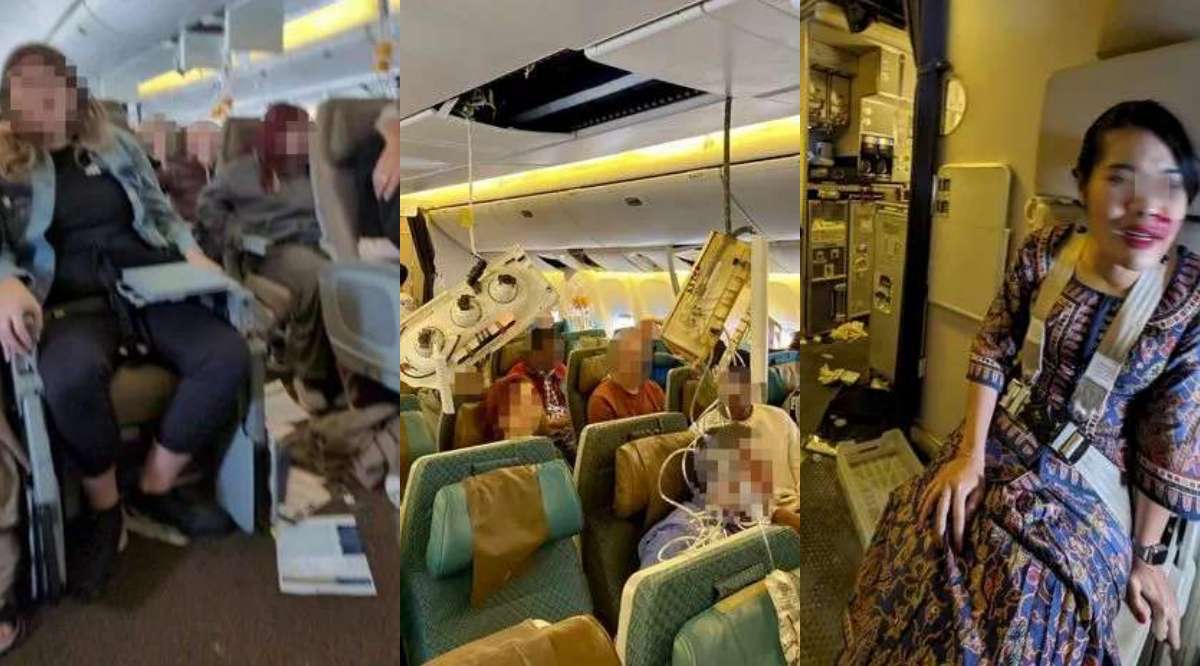 新加坡航空一航班遭遇严重乱流迫降曼谷 1人死亡 30人受伤