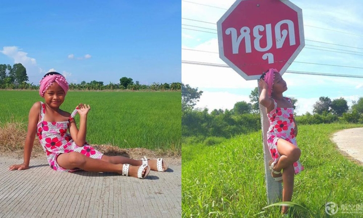 泰国乡下小学男孩颠覆时尚成网红
